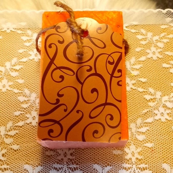 Turmeric, Orange & Honey Cold Process Soap Bar - Picture 3 of 8